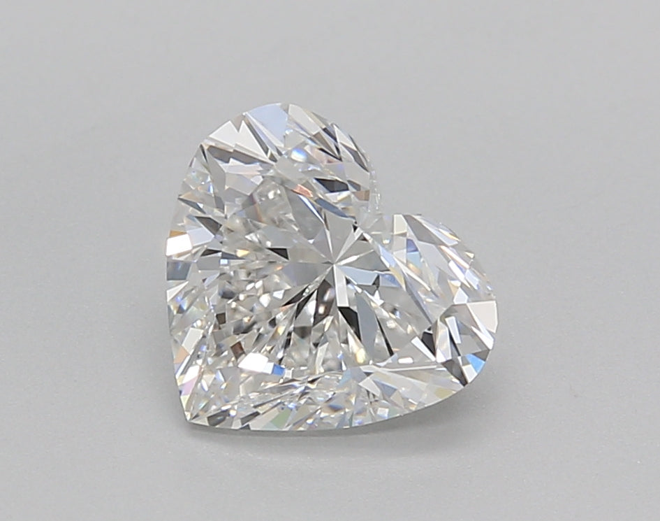 1.52 Carat Heart Shaped, Excellent Cut, E Color, VVS1 Clarity, IGI Certified Lab Grown Diamond