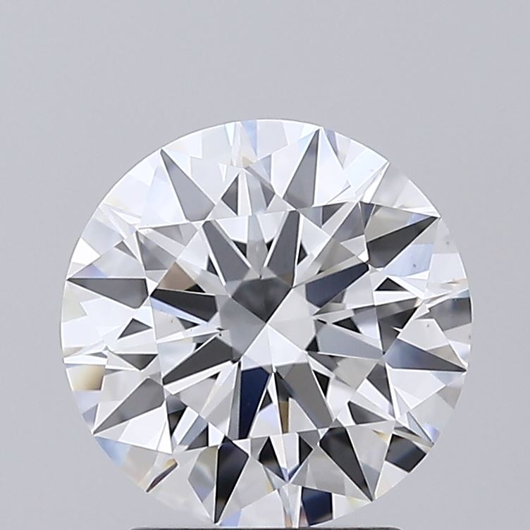 2.08 Carat Round Shaped, Ideal Cut, D Color, VS1 Clarity, IGI Certified Lab Grown Diamond