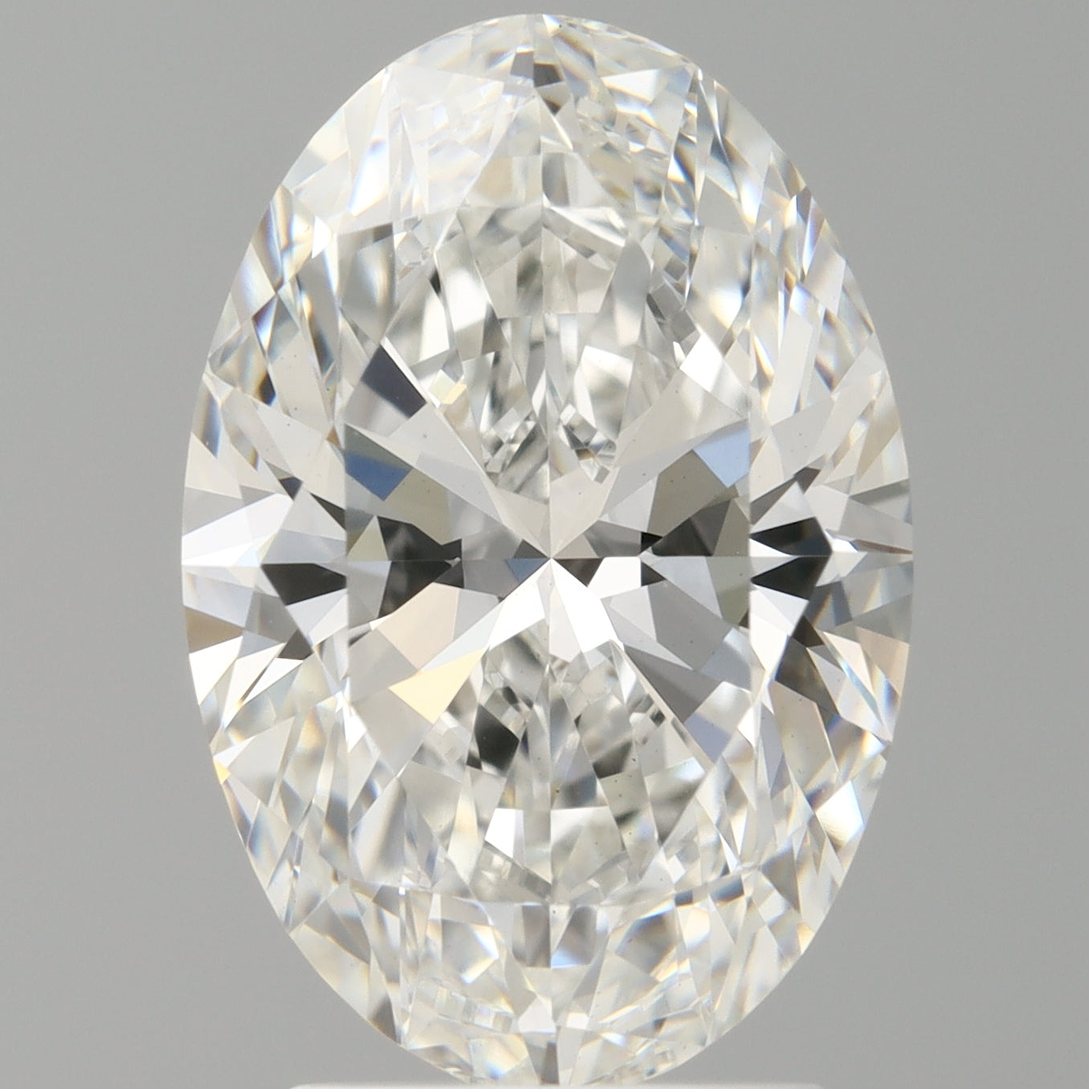 3.05 Carat Oval Shaped, Excellent Cut, F Color, VS1 Clarity, IGI Certified Lab Grown Diamond