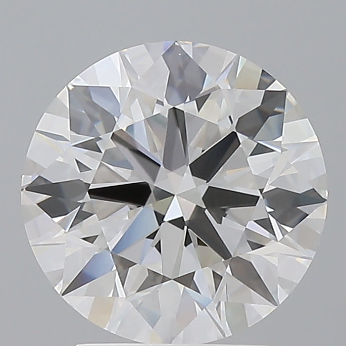 3.10 Carat Round Shaped, Ideal Cut, E Color, VVS2 Clarity, IGI Certified Lab Grown Diamond