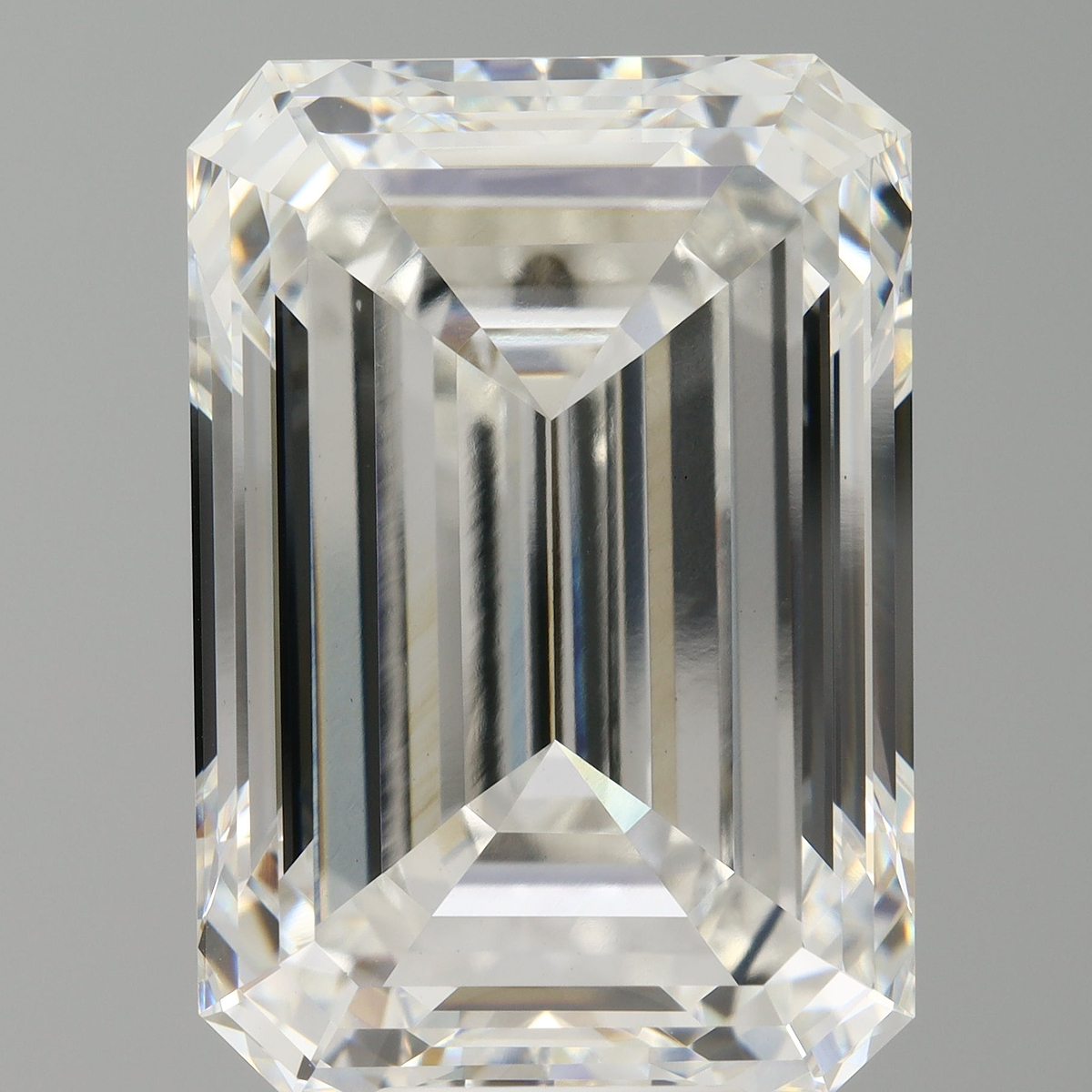 11.53 Carat Emerald Shaped, Ideal Cut, F Color, VS1 Clarity, IGI Certified Lab Grown Diamond