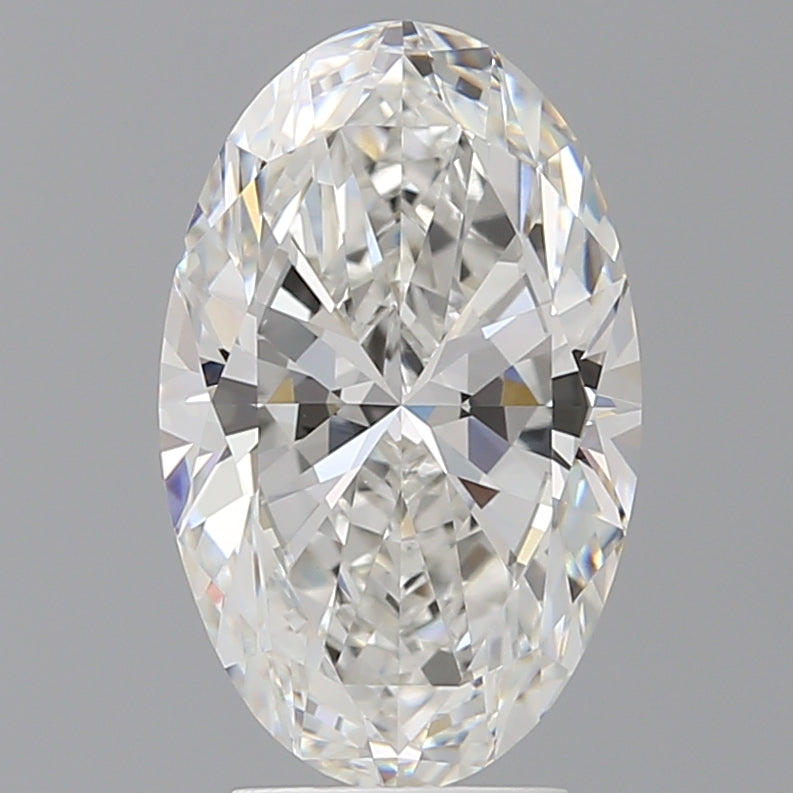 4.01 Carat Oval Shaped, Ideal Cut, F Color, VVS2 Clarity, IGI Certified Lab Grown Diamond