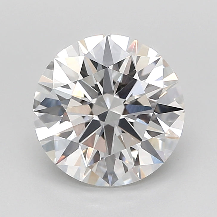 2.50 Carat Round Shaped, Ideal Cut, F Color, VVS2 Clarity, IGI Certified Lab Grown Diamond