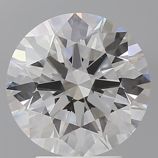 3.60 Carat Round Shaped, Ideal Cut, F Color, VVS2 Clarity, IGI Certified Lab Grown Diamond