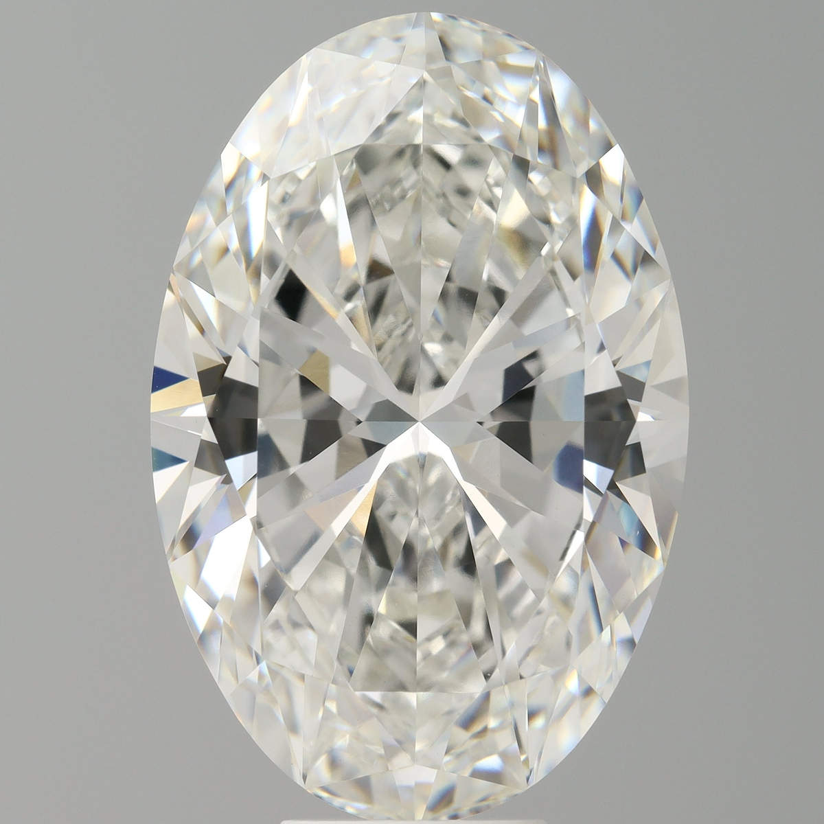 10.10 Carat Oval Shaped, Ideal Cut, F Color, VVS2 Clarity, IGI Certified Lab Grown Diamond
