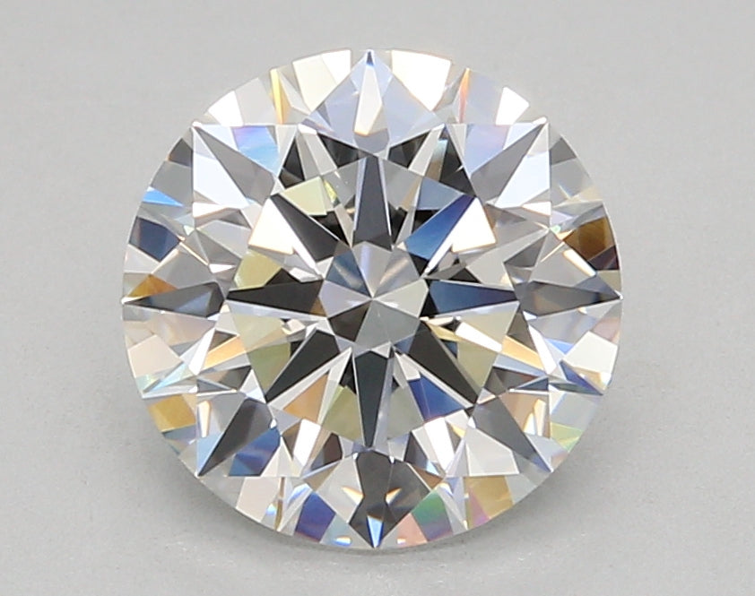 3.04 Carat Round Shaped, Ideal Cut, E Color, VVS2 Clarity, IGI Certified Lab Grown Diamond