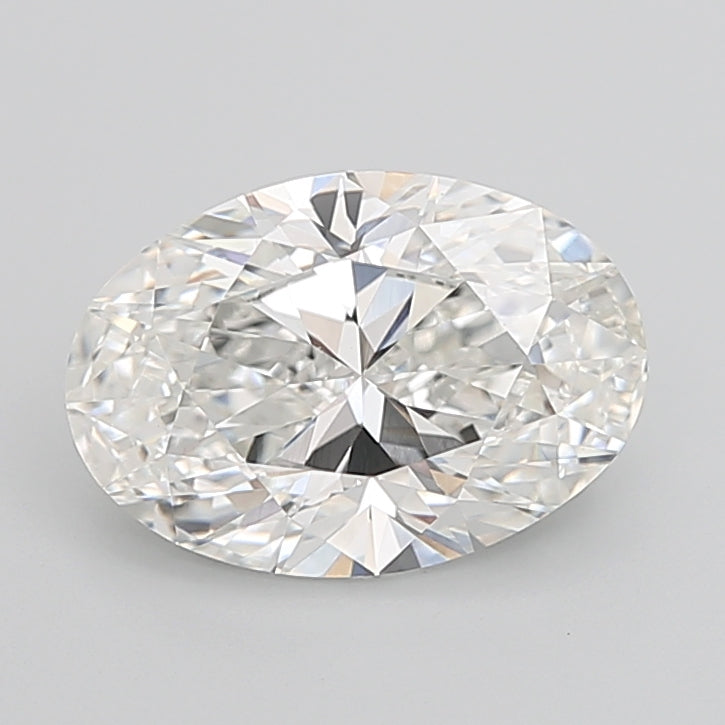 5.02 Carat Oval Shaped, Excellent Cut, F Color, VVS2 Clarity, IGI Certified Lab Grown Diamond