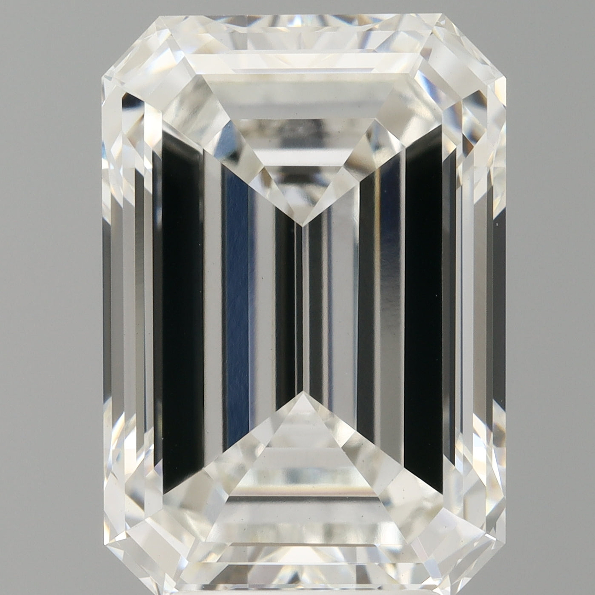 5.50 Carat Emerald Shaped, Excellent Cut, F Color, VVS2 Clarity, IGI Certified Lab Grown Diamond