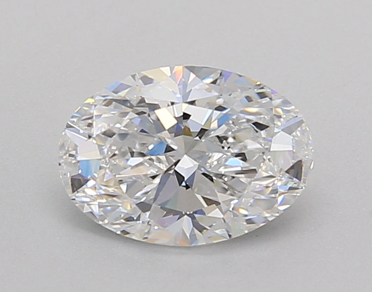 1.02 Carat Oval Shaped, Excellent Cut, D Color, VVS2 Clarity, IGI Certified Lab Grown Diamond