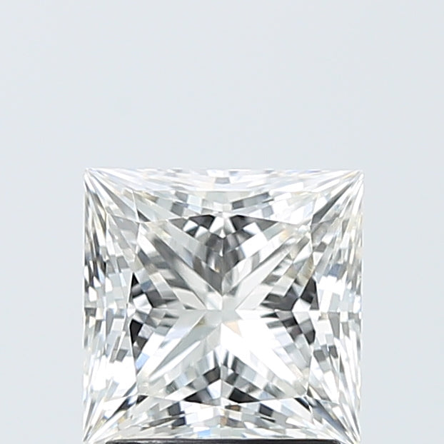 2.06 Carat Princess Shaped, Ideal Cut, G Color, VVS2 Clarity, IGI Certified Lab Grown Diamond