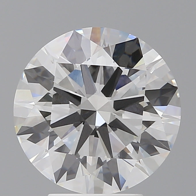 4.10 Carat Round Shaped, Ideal Cut, E Color, VVS2 Clarity, IGI Certified Lab Grown Diamond