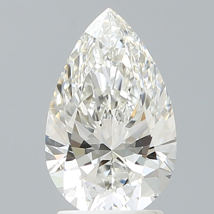 2.26 Carat Pear Shaped, Ideal Cut, G Color, VVS2 Clarity, IGI Certified Lab Grown Diamond
