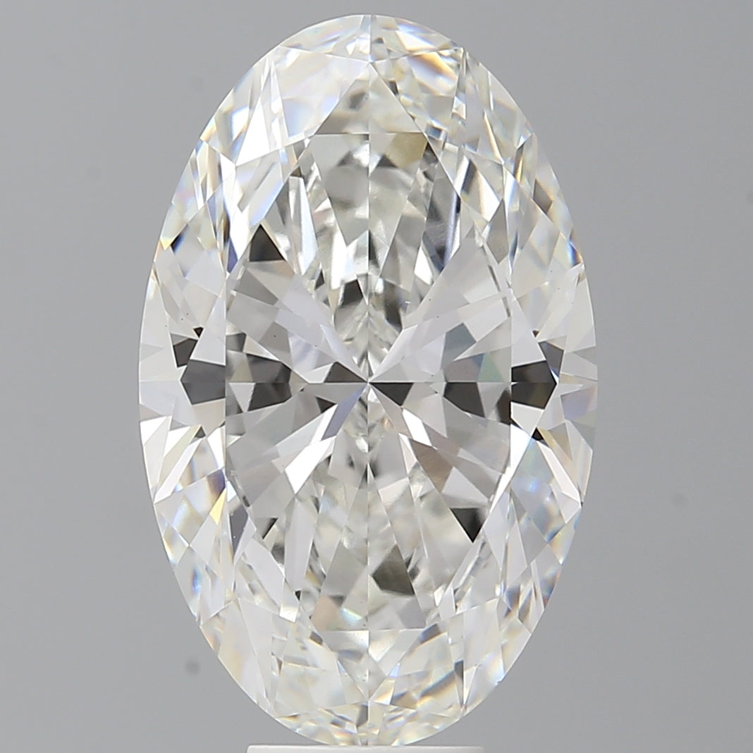 9.05 Carat Oval Shaped, Excellent Cut, F Color, VVS2 Clarity, IGI Certified Lab Grown Diamond