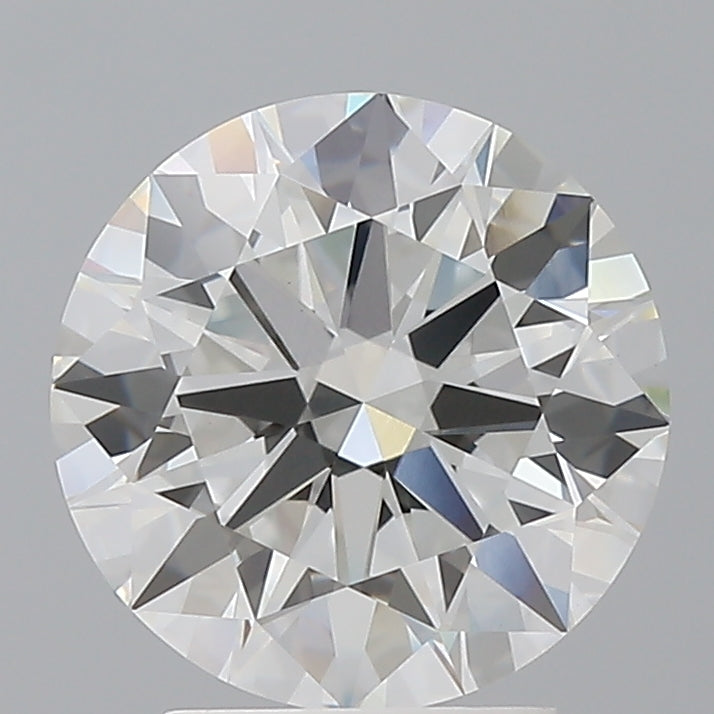 3.09 Carat Round Shaped, Ideal Cut, F Color, VVS2 Clarity, IGI Certified Lab Grown Diamond