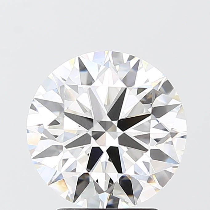 3.01 Carat Round Shaped, Ideal Cut, F Color, VVS2 Clarity, IGI Certified Lab Grown Diamond