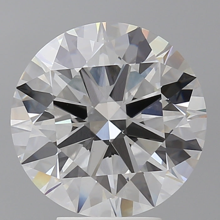 5.05 Carat Round Shaped, Ideal Cut, F Color, VVS2 Clarity, IGI Certified Lab Grown Diamond