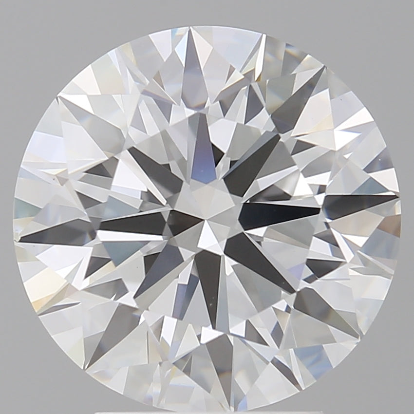 4.01 Carat Round Shaped, Excellent Cut, E Color, VS1 Clarity, IGI Certified Lab Grown Diamond