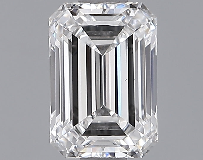 1.33 Carat Emerald Shaped, Ideal Cut, E Color, VS1 Clarity, IGI Certified Lab Grown Diamond