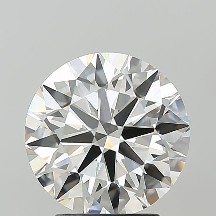 3.10 Carat Round Shaped, Ideal Cut, F Color, VVS2 Clarity, IGI Certified Lab Grown Diamond