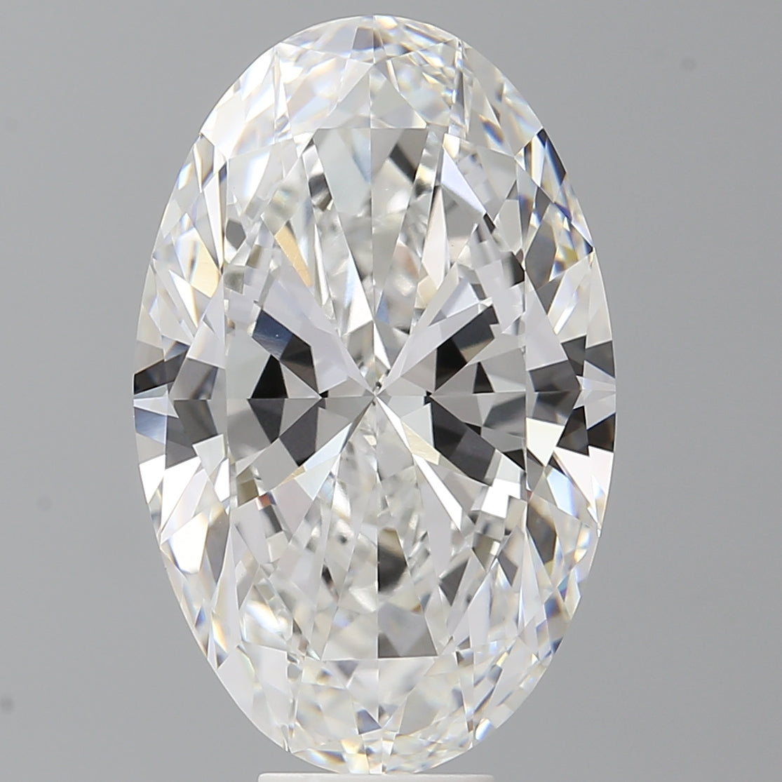 10.50 Carat Oval Shaped, Ideal Cut, E Color, VVS2 Clarity, IGI Certified Lab Grown Diamond