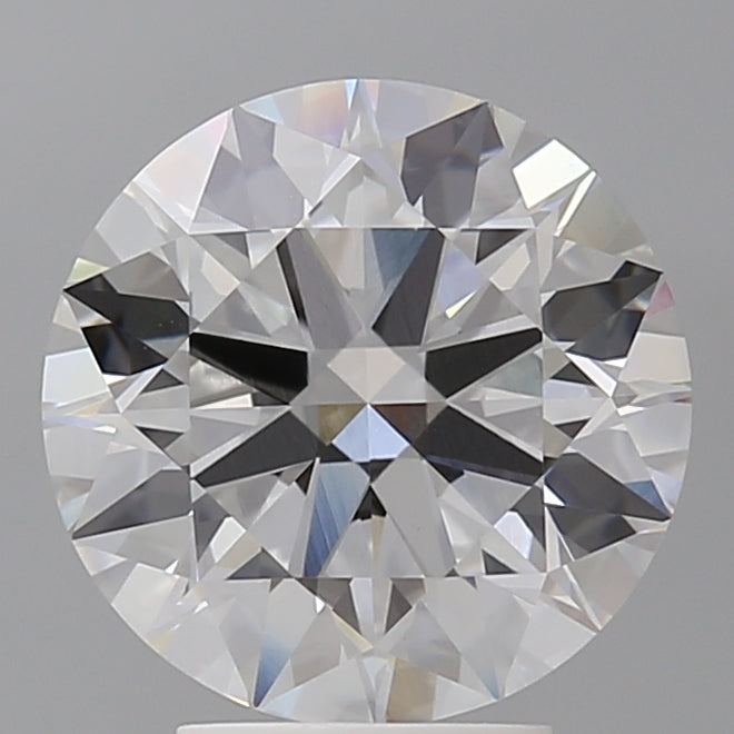 4.10 Carat Round Shaped, Ideal Cut, E Color, VVS2 Clarity, IGI Certified Lab Grown Diamond