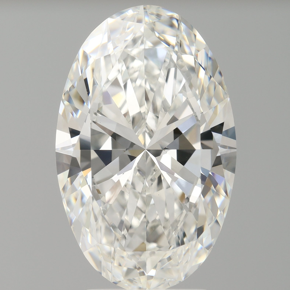 4.08 Carat Oval Shaped, Ideal Cut, E Color, VVS2 Clarity, IGI Certified Lab Grown Diamond