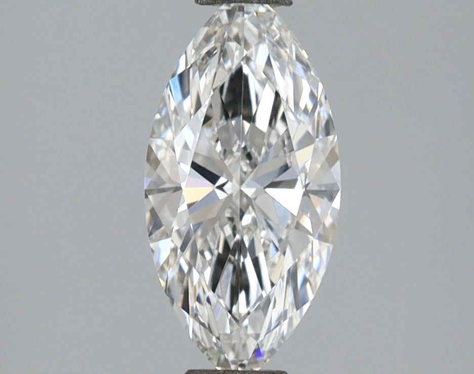 1.00 Carat Marquise Shaped, Excellent Cut, E Color, VVS2 Clarity, IGI Certified Lab Grown Diamond