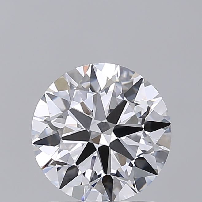1.51 Carat Round Shaped, Ideal Cut, D Color, VVS2 Clarity, IGI Certified Lab Grown Diamond