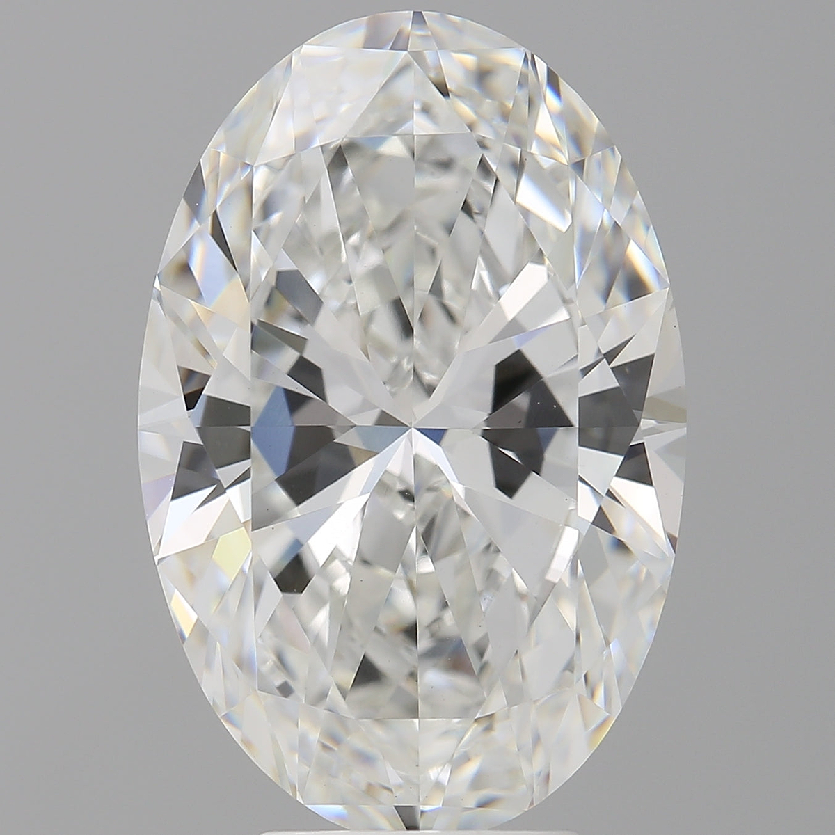 6.02 Carat Oval Shaped, Ideal Cut, F Color, VS1 Clarity, IGI Certified Lab Grown Diamond