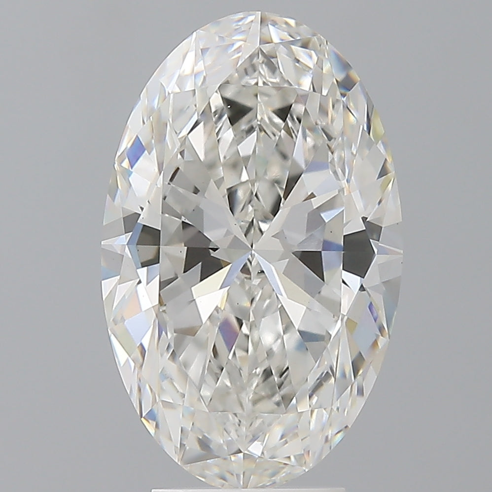 5.00 Carat Oval Shaped, Ideal Cut, F Color, VS1 Clarity, IGI Certified Lab Grown Diamond