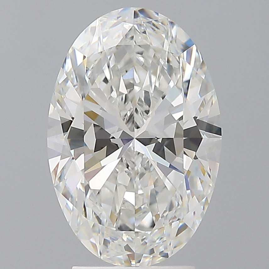 3.55 Carat Oval Shaped, Ideal Cut, E Color, VVS2 Clarity, IGI Certified Lab Grown Diamond