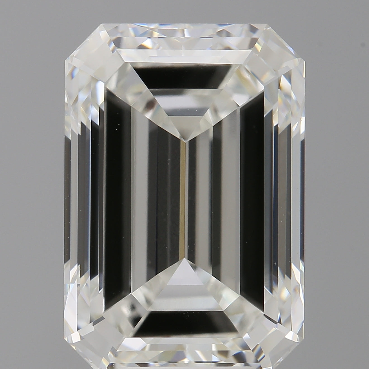 8.04 Carat Emerald Shaped, Ideal Cut, F Color, VVS2 Clarity, IGI Certified Lab Grown Diamond