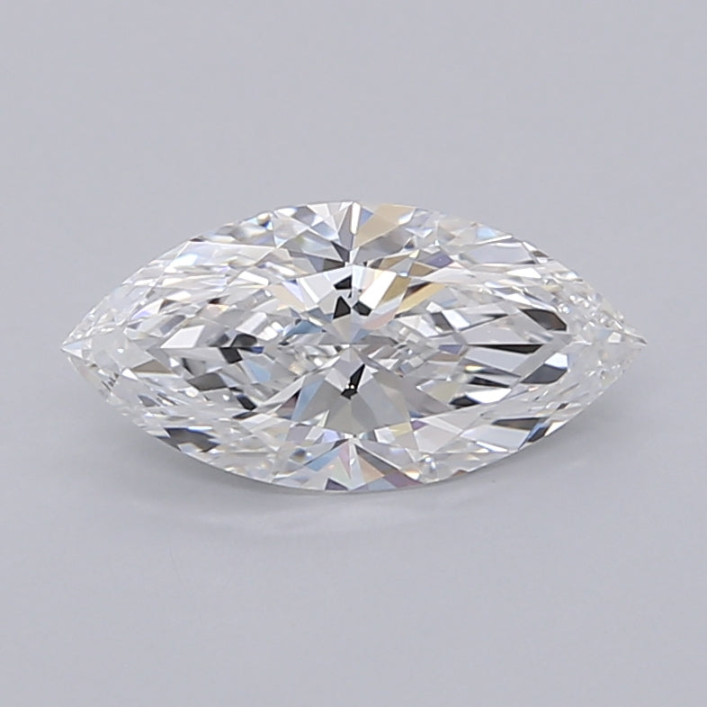 1.24 Carat Marquise Shaped, Ideal Cut, E Color, VVS2 Clarity, IGI Certified Lab Grown Diamond
