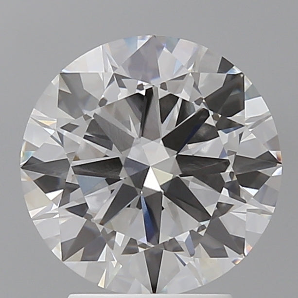 3.08 Carat Round Shaped, Excellent Cut, E Color, VVS2 Clarity, IGI Certified Lab Grown Diamond