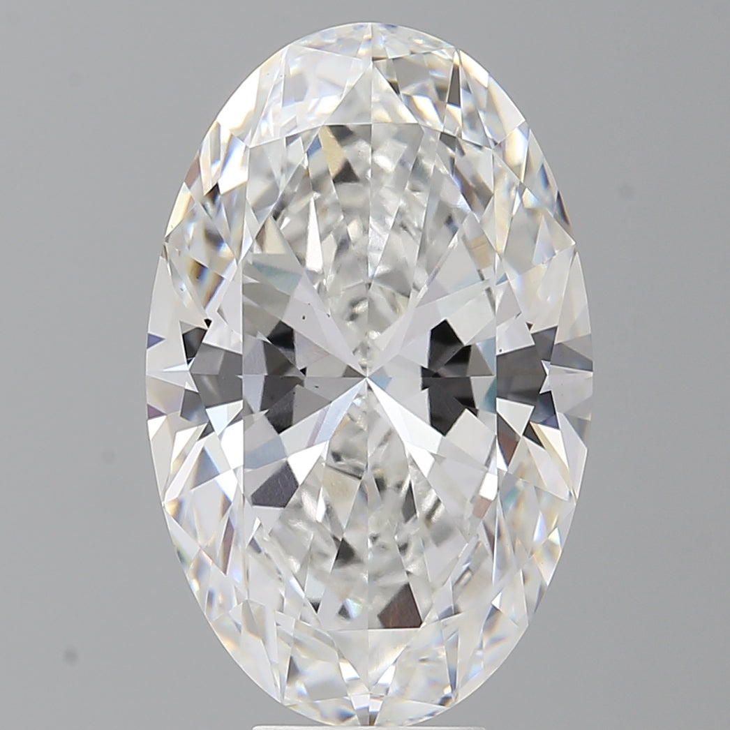 8.59 Carat Oval Shaped, Ideal Cut, E Color, VS1 Clarity, IGI Certified Lab Grown Diamond