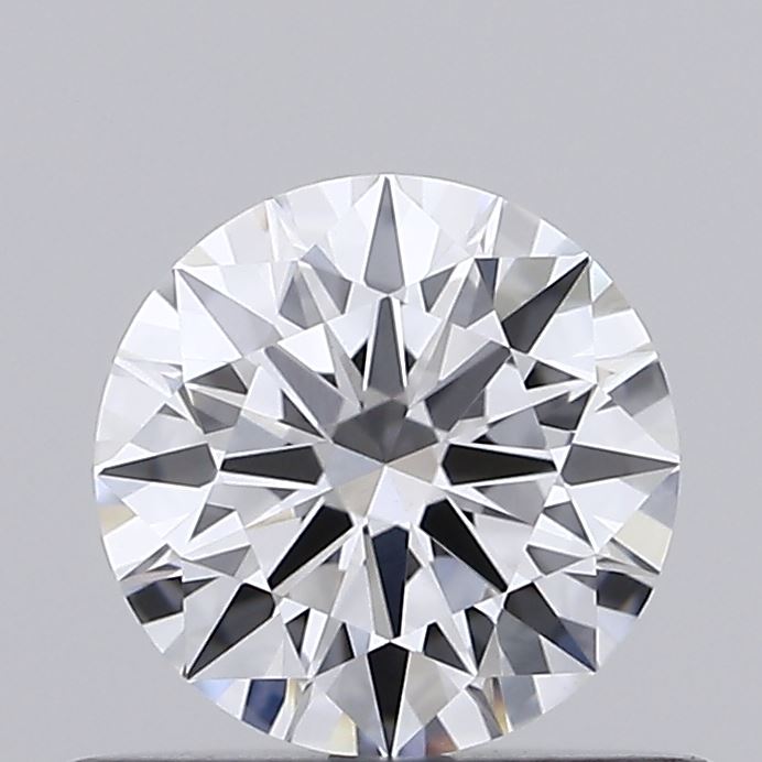 0.54 Carat Round Shaped, Ideal Cut, D Color, VVS2 Clarity, IGI Certified Lab Grown Diamond
