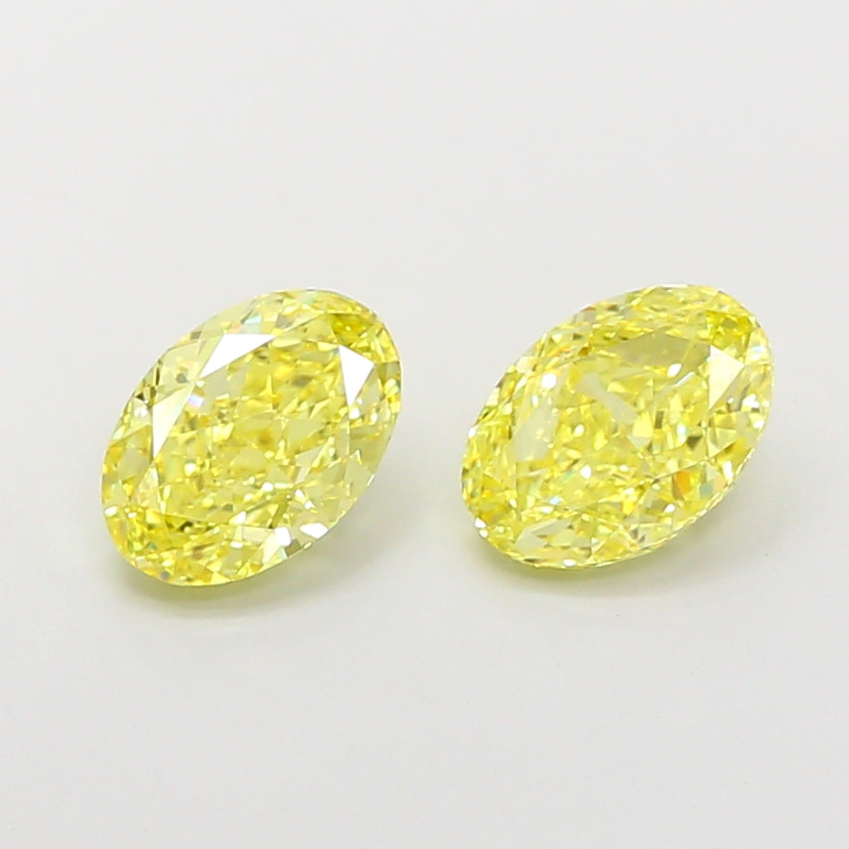 2.02 Carat Oval Shaped, Ideal Cut, VVS2 Clarity, IGI Certified Lab Grown Diamond