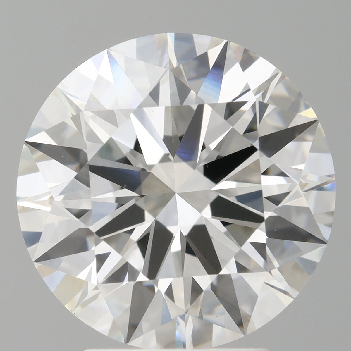 4.03 Carat Round Shaped, Ideal Cut, F Color, VVS2 Clarity, IGI Certified Lab Grown Diamond