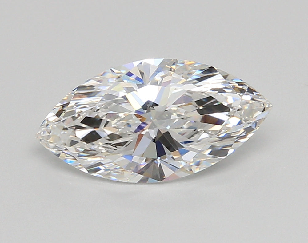 2.05 Carat Marquise Shaped, Ideal Cut, E Color, VVS1 Clarity, IGI Certified Lab Grown Diamond