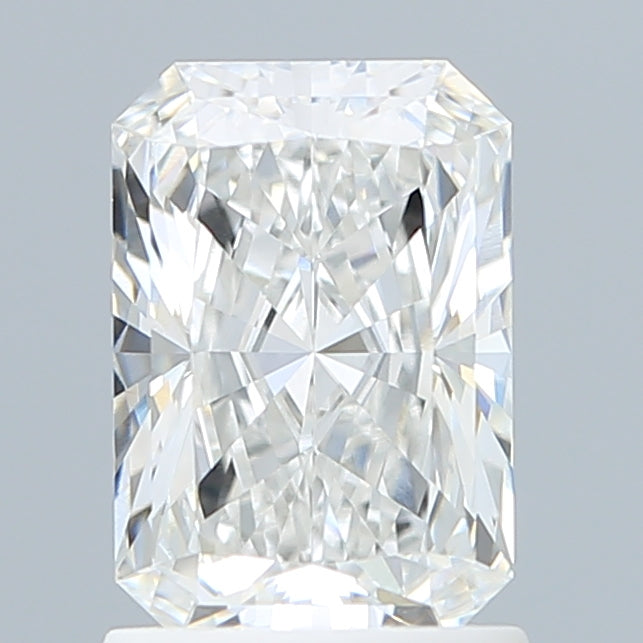 1.49 Carat Radiant Shaped, Ideal Cut, F Color, VVS1 Clarity, IGI Certified Lab Grown Diamond