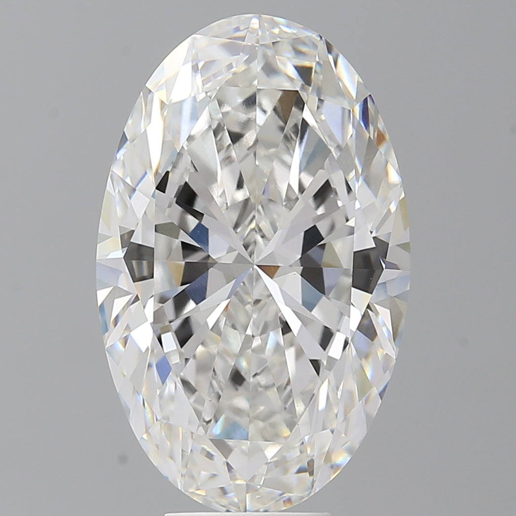 8.60 Carat Oval Shaped, Ideal Cut, E Color, VS1 Clarity, IGI Certified Lab Grown Diamond