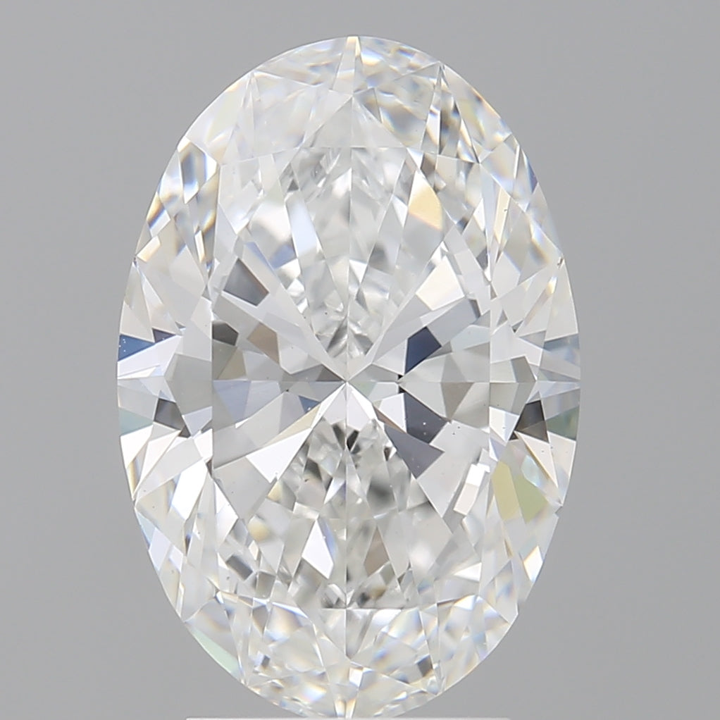 3.57 Carat Oval Shaped, Ideal Cut, E Color, VS1 Clarity, IGI Certified Lab Grown Diamond