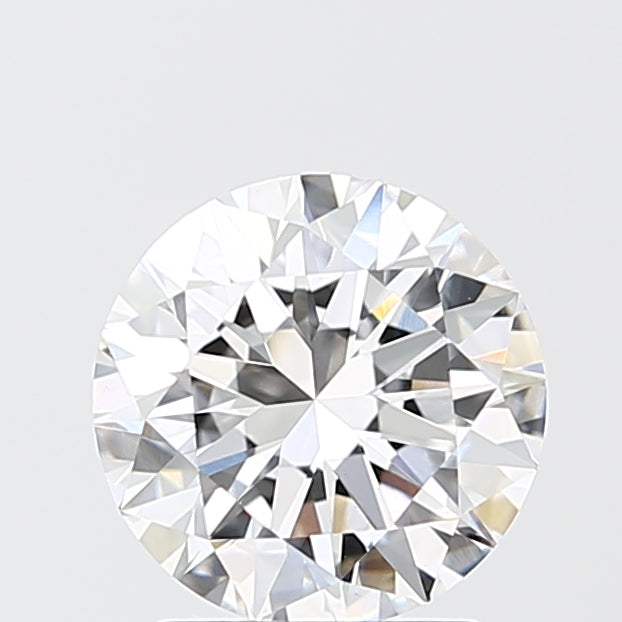 2.01 Carat Round Shaped, Excellent Cut, E Color, VVS2 Clarity, IGI Certified Lab Grown Diamond