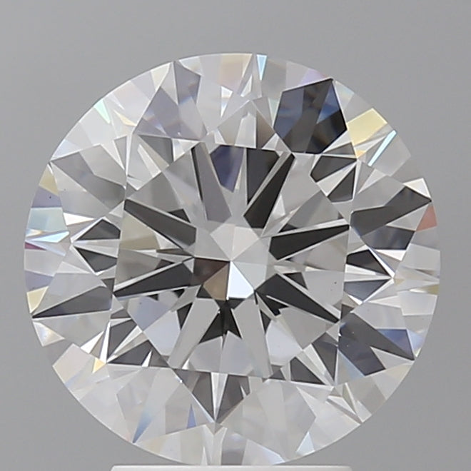 4.10 Carat Round Shaped, Ideal Cut, E Color, VS1 Clarity, IGI Certified Lab Grown Diamond