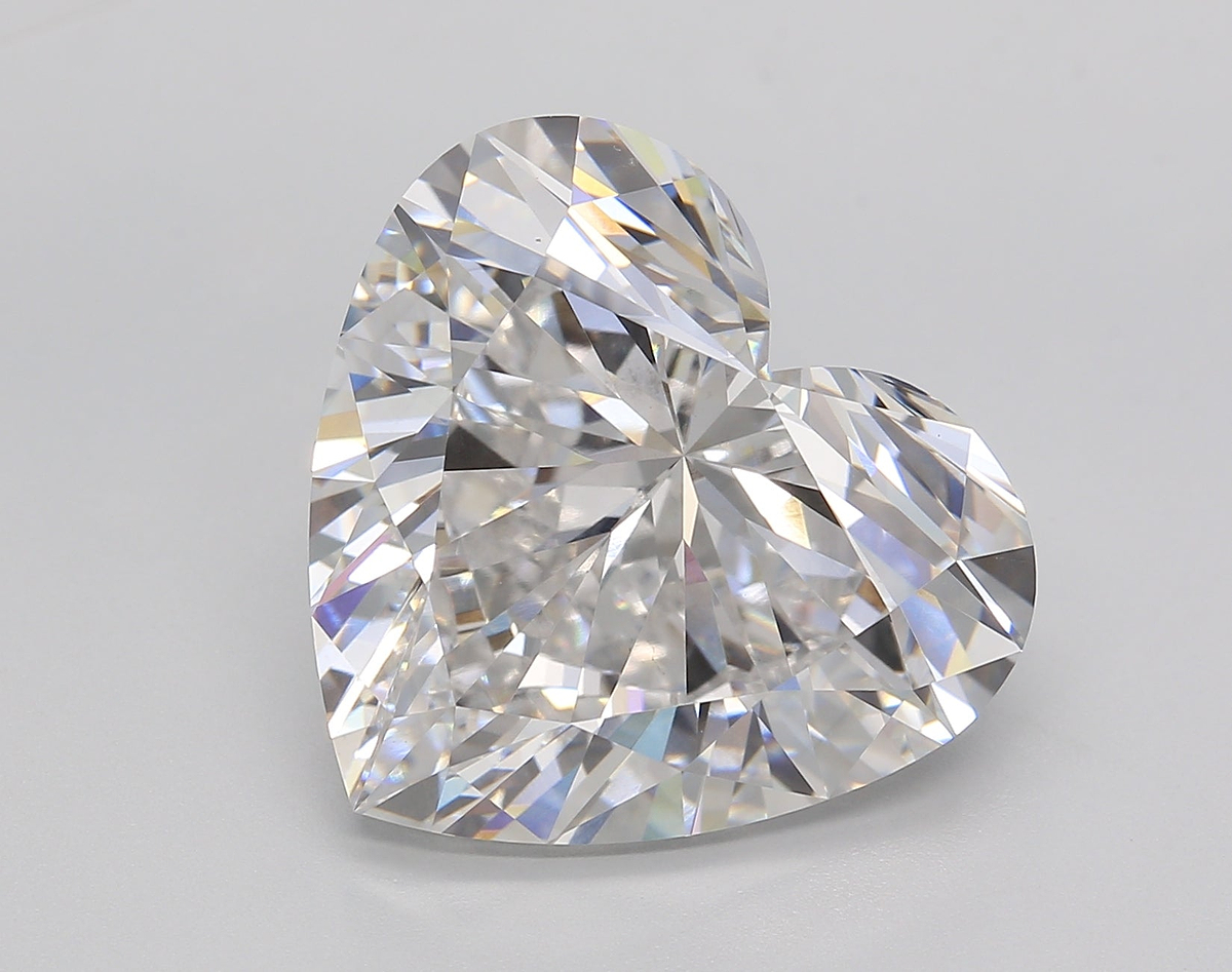 11.02 Carat Heart Shaped, Ideal Cut, E Color, VS1 Clarity, IGI Certified Lab Grown Diamond
