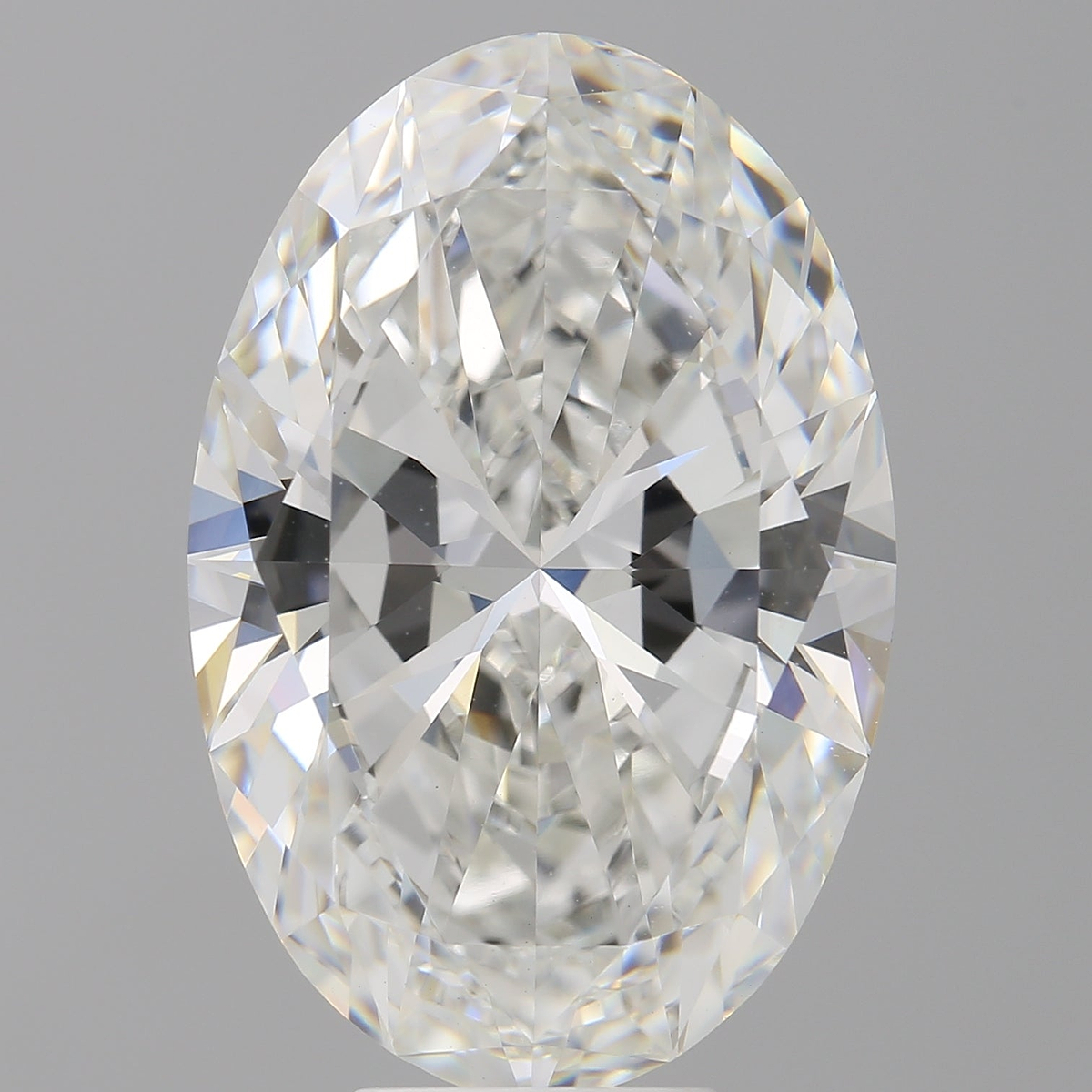 8.60 Carat Oval Shaped, Ideal Cut, F Color, VVS2 Clarity, IGI Certified Lab Grown Diamond
