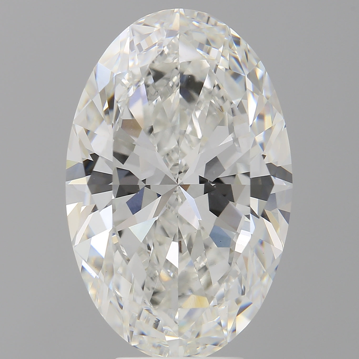 7.01 Carat Oval Shaped, Ideal Cut, F Color, VVS2 Clarity, IGI Certified Lab Grown Diamond