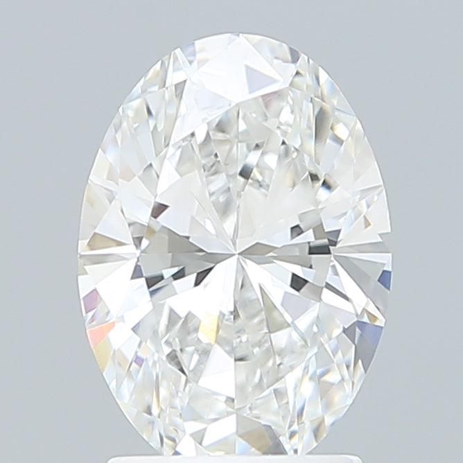 2.10 Carat Oval Shaped, Ideal Cut, E Color, VVS1 Clarity, IGI Certified Lab Grown Diamond