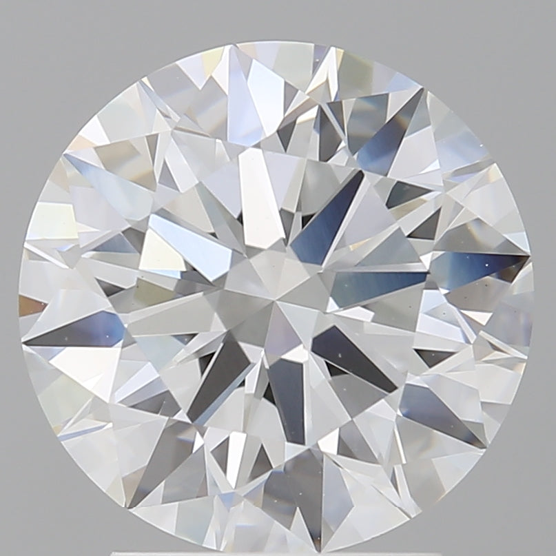 3.07 Carat Round Shaped, Ideal Cut, E Color, VVS2 Clarity, IGI Certified Lab Grown Diamond