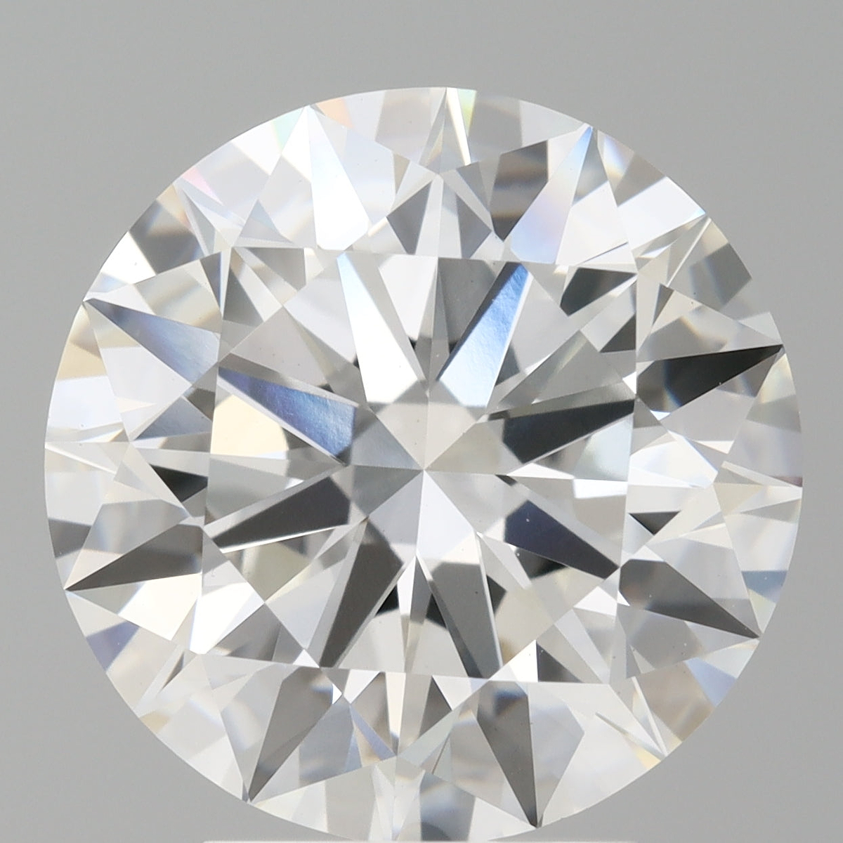 4.08 Carat Round Shaped, Ideal Cut, E Color, VVS2 Clarity, IGI Certified Lab Grown Diamond